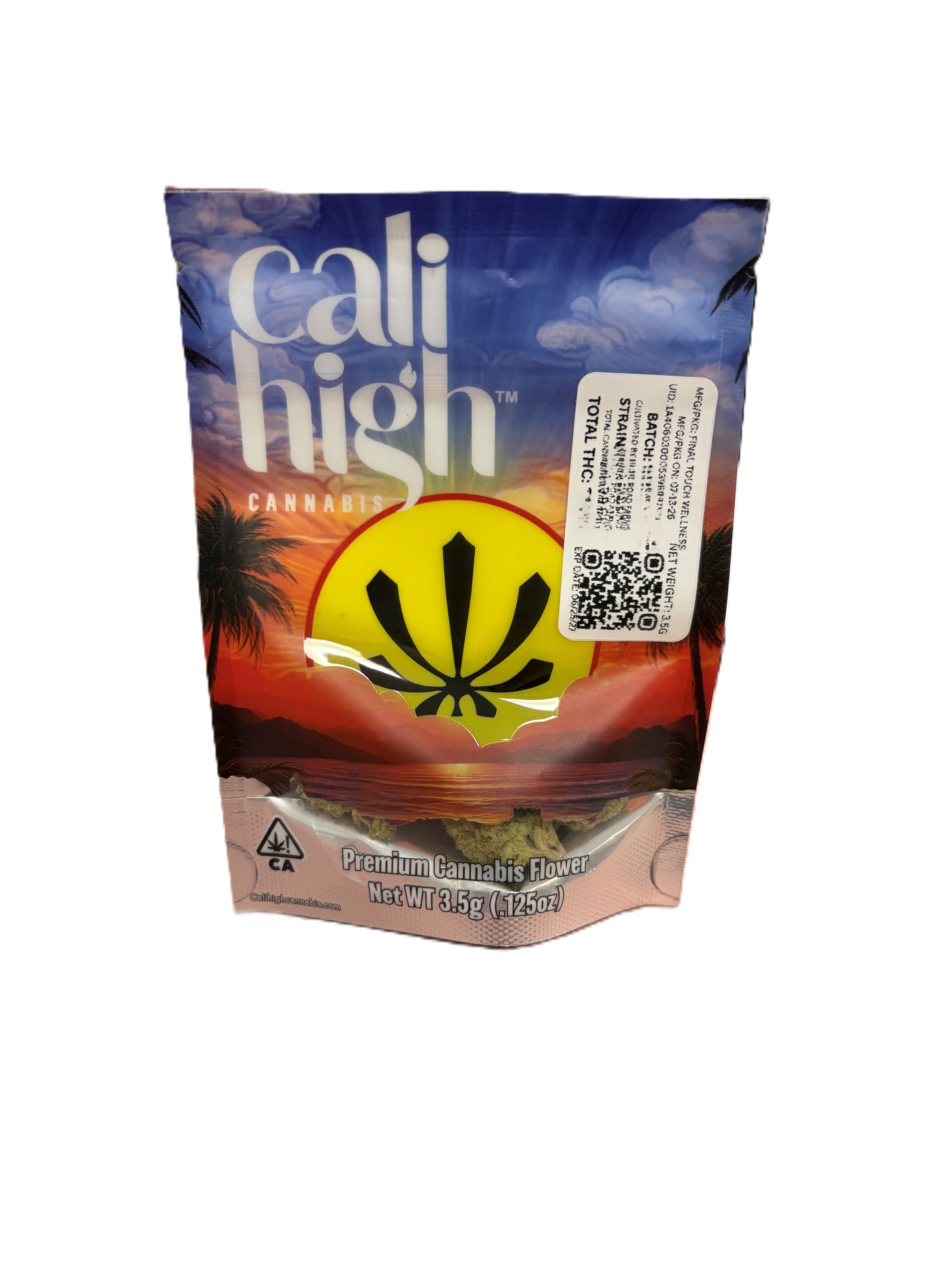 CALI HIGH BLACK TIE GELATO FLOWER 3.5G - 1/8oz in Lemoore