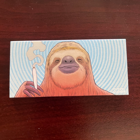 STONER SLOTH- KING SIZE SLIM ROLLING PAPERS + TIPS