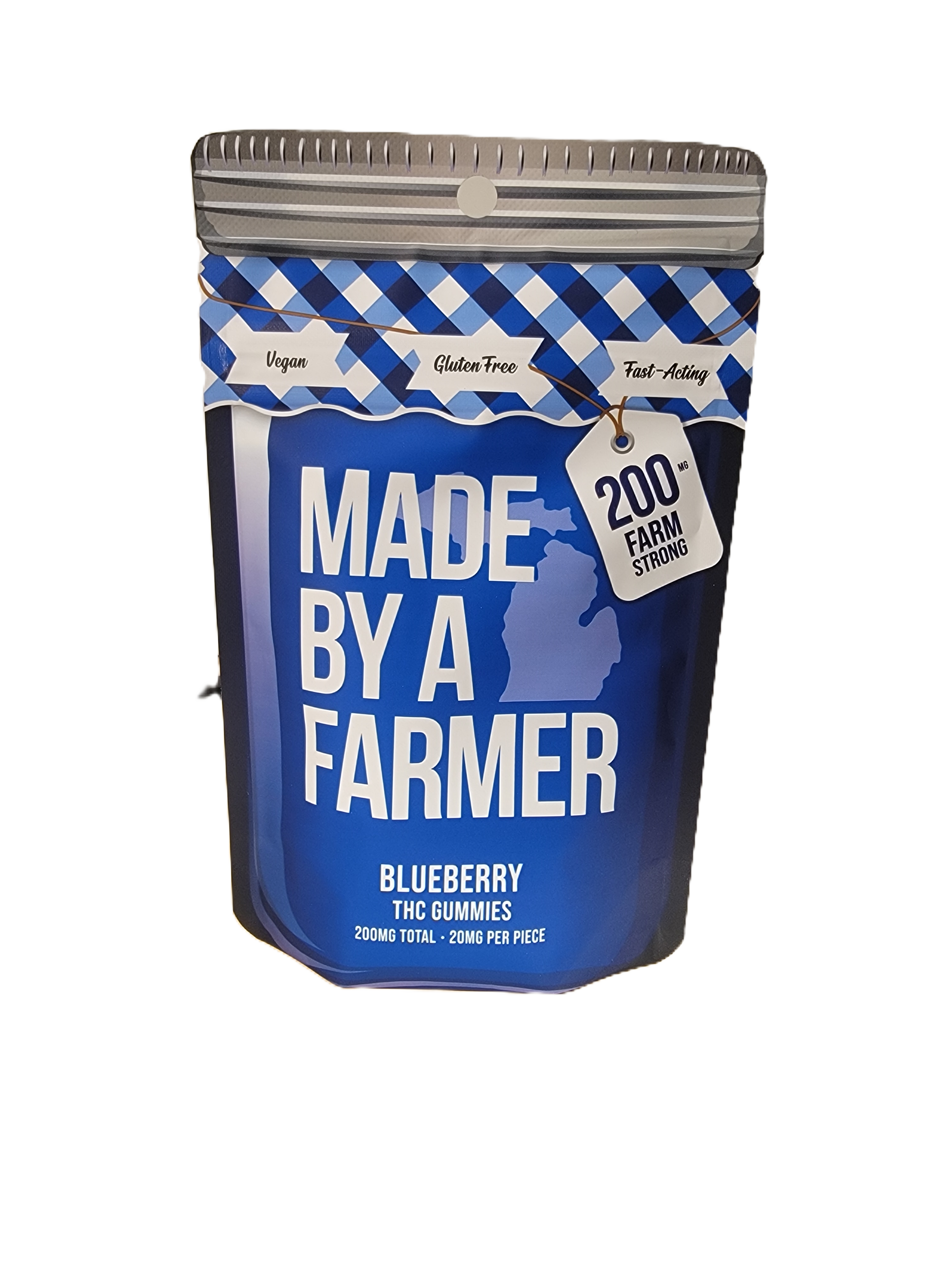 BLUEBERRY | 10 X 20 | 200MG GUMMY