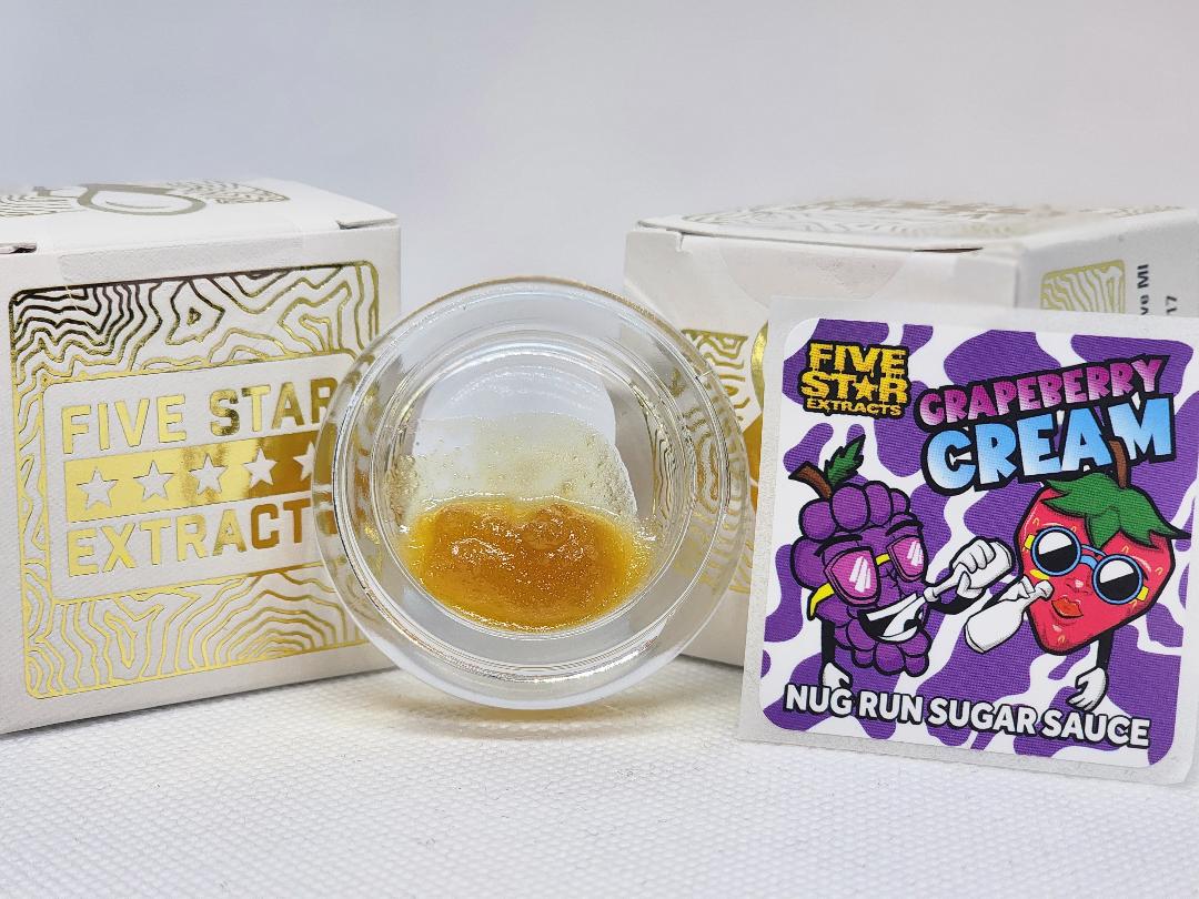 TRUE NORTH | GRAPEBERRY CREAM | 1G NUG RUN SUGAR SAUCE