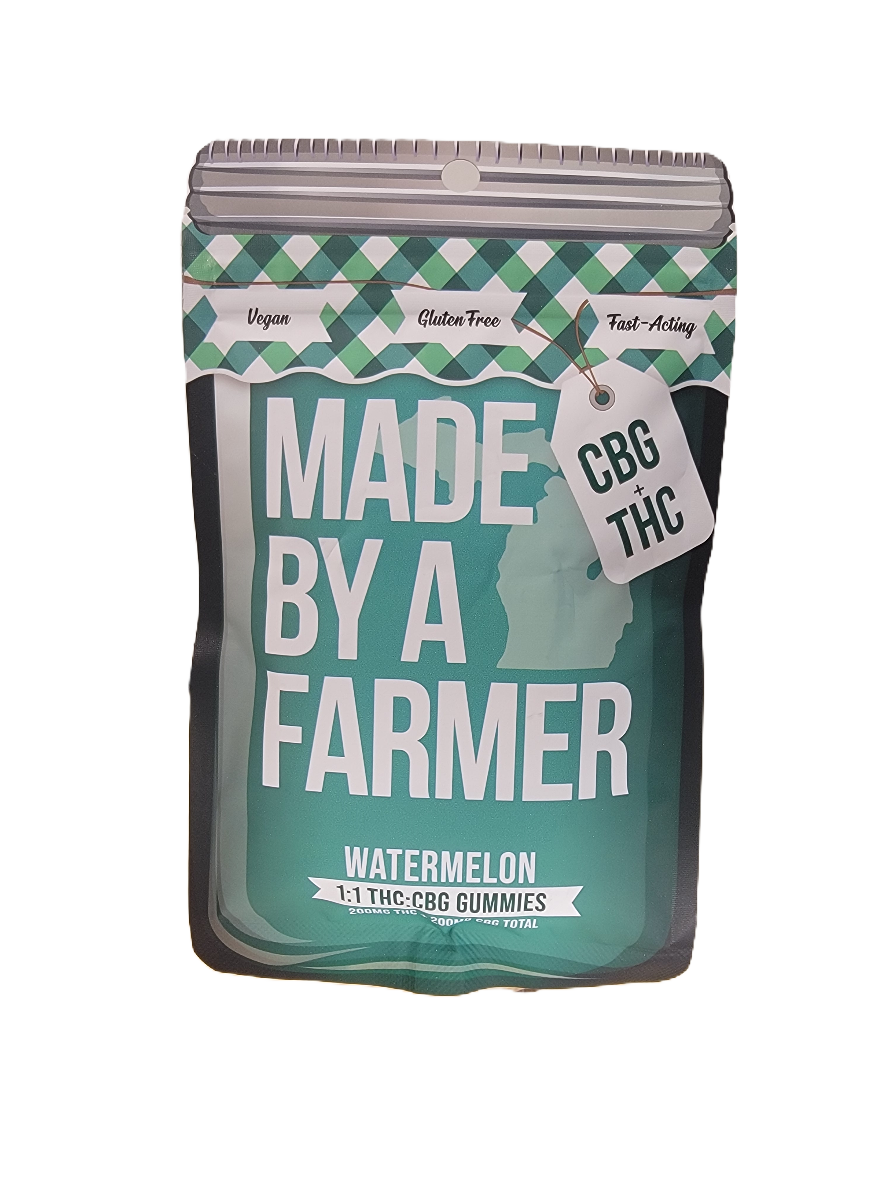 WATERMELON 1:1 CBG | 10 X 20 | 200MG GUMMY