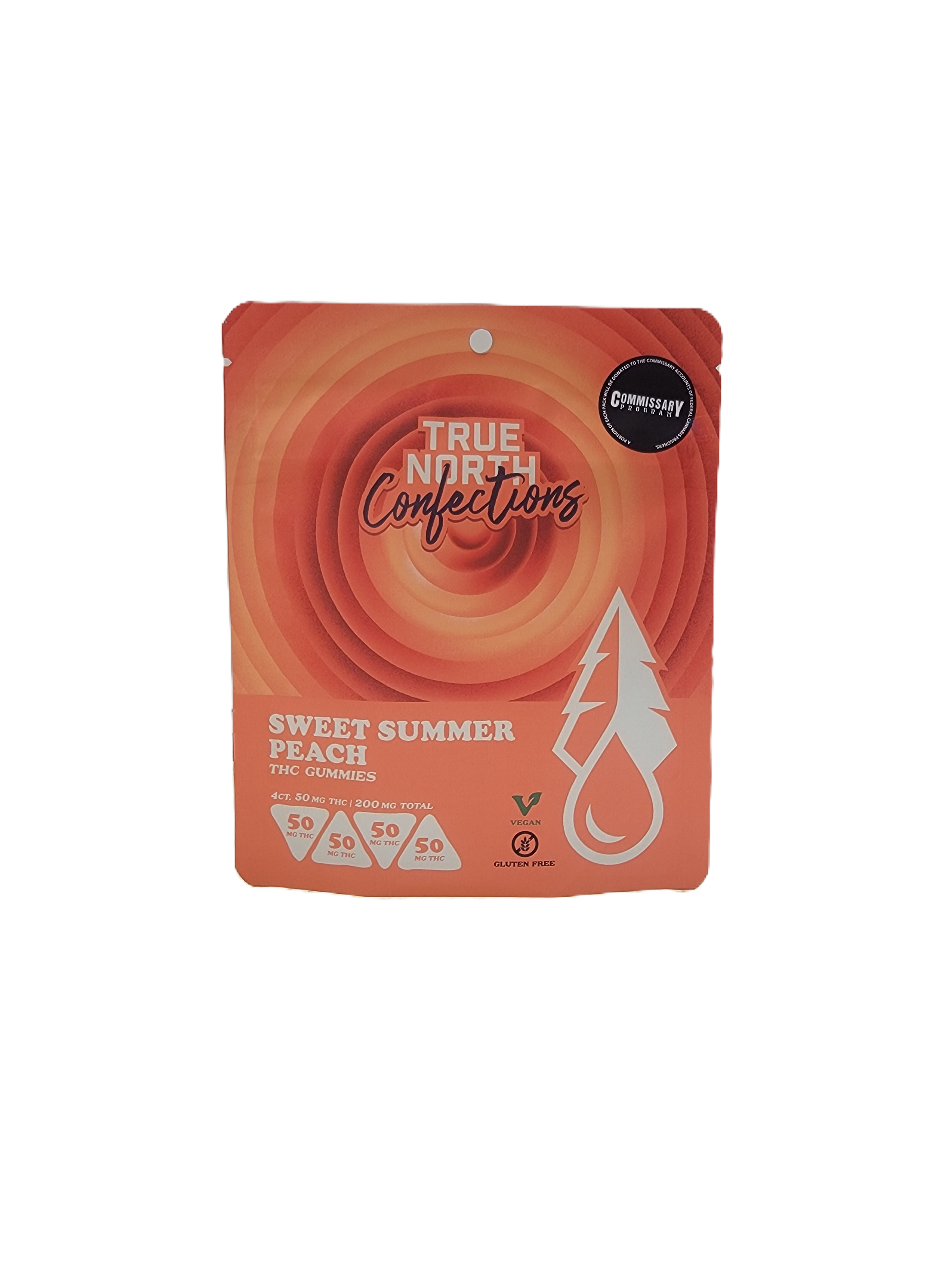 SWEET SUMMER PEACH | 4 X 50 | 200MG GUMMY
