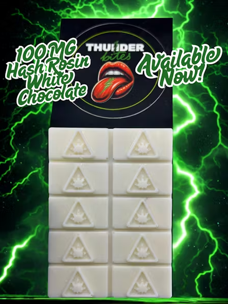 White Chocolate Bar | Live Rosin | Thunderbites