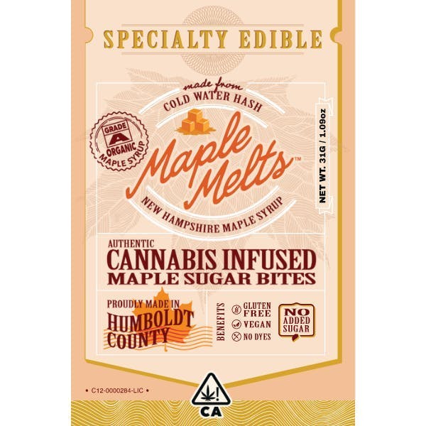 Infused Maple Sugar Melts 10pk