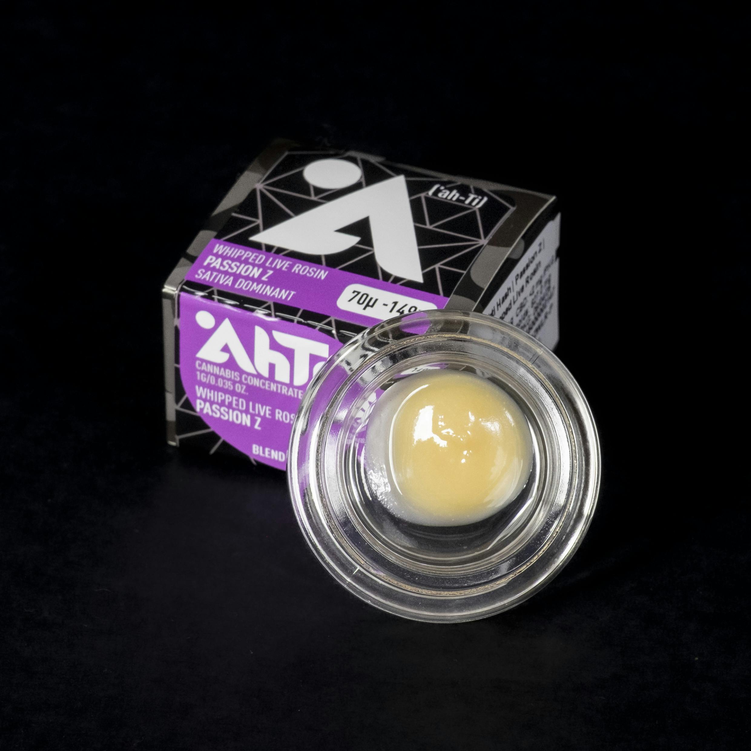 Passion Whipped Sativa Live Rosin