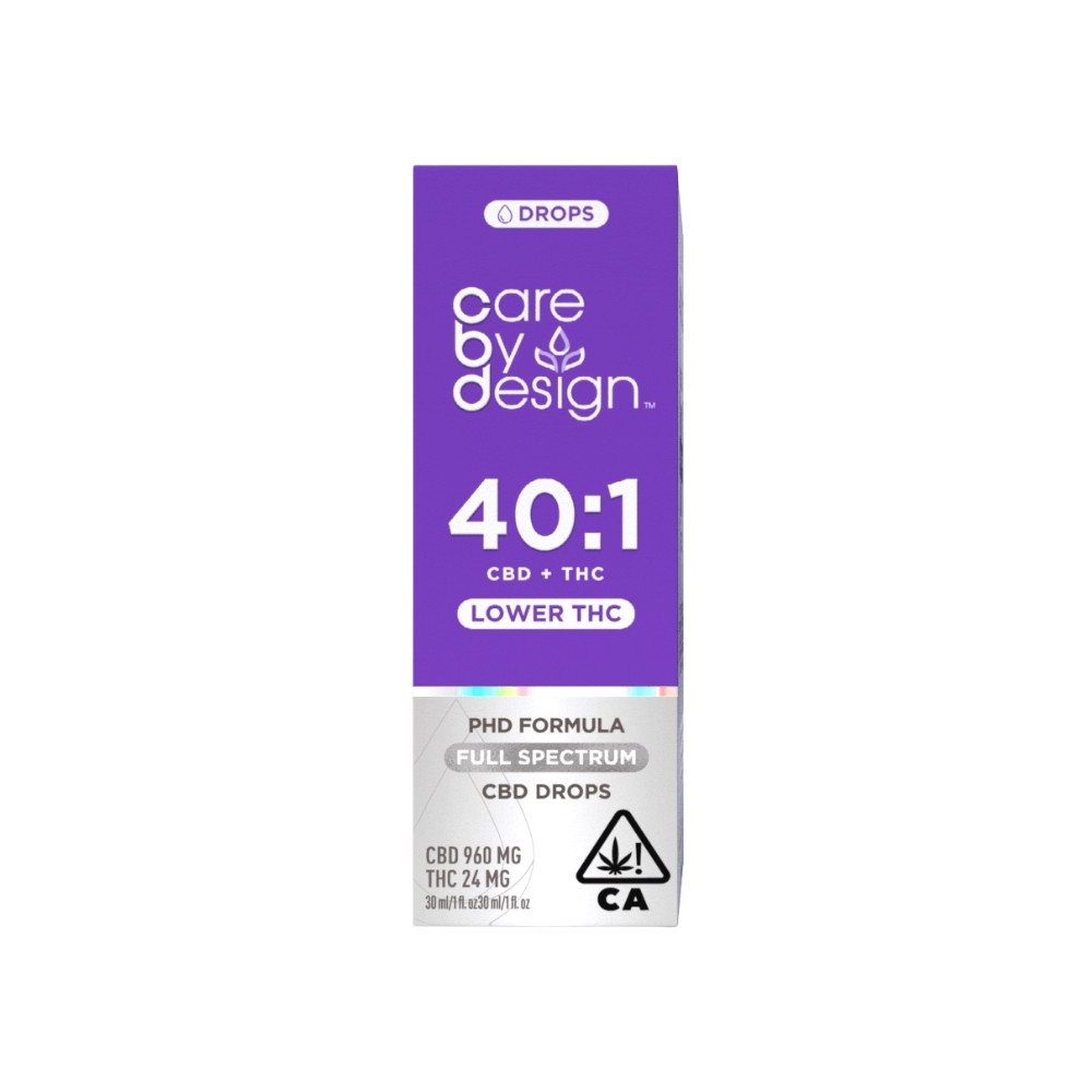 40:1 Cbd Lower Thc Drops 15ml
