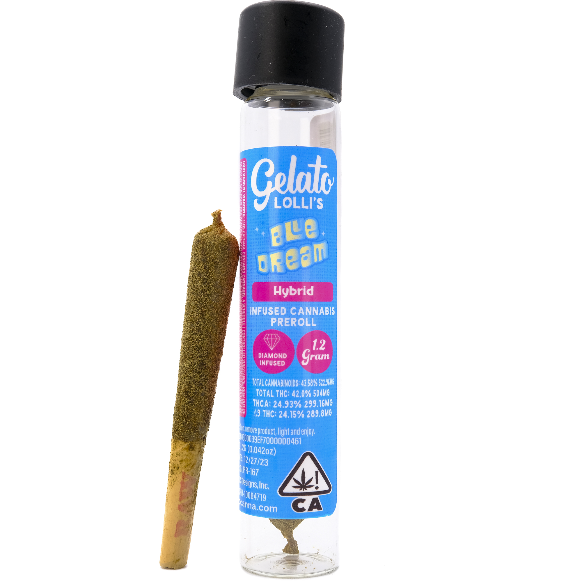 Blue Dream Lolli Infused Hybrid Pre Roll