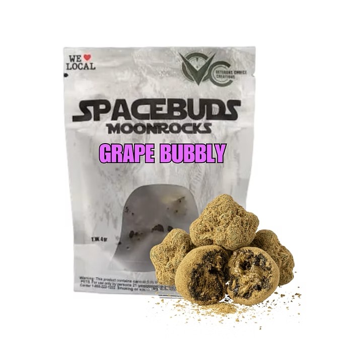 Grape Bubbly - Spacebuds Moonrocks - 4g