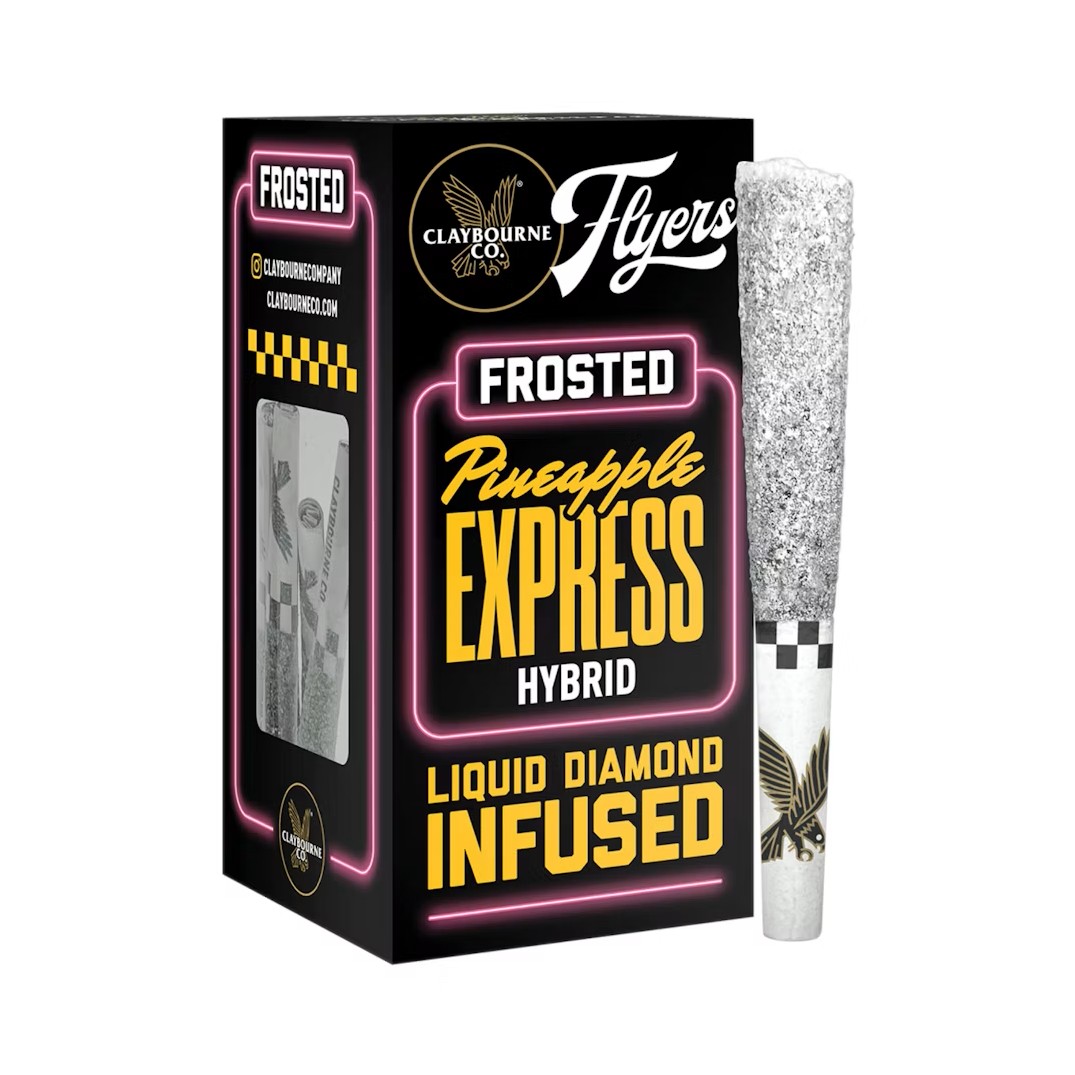 Pineapple Express - Claybourne Co. - Frosted Flyers - 2.5g - 5pk