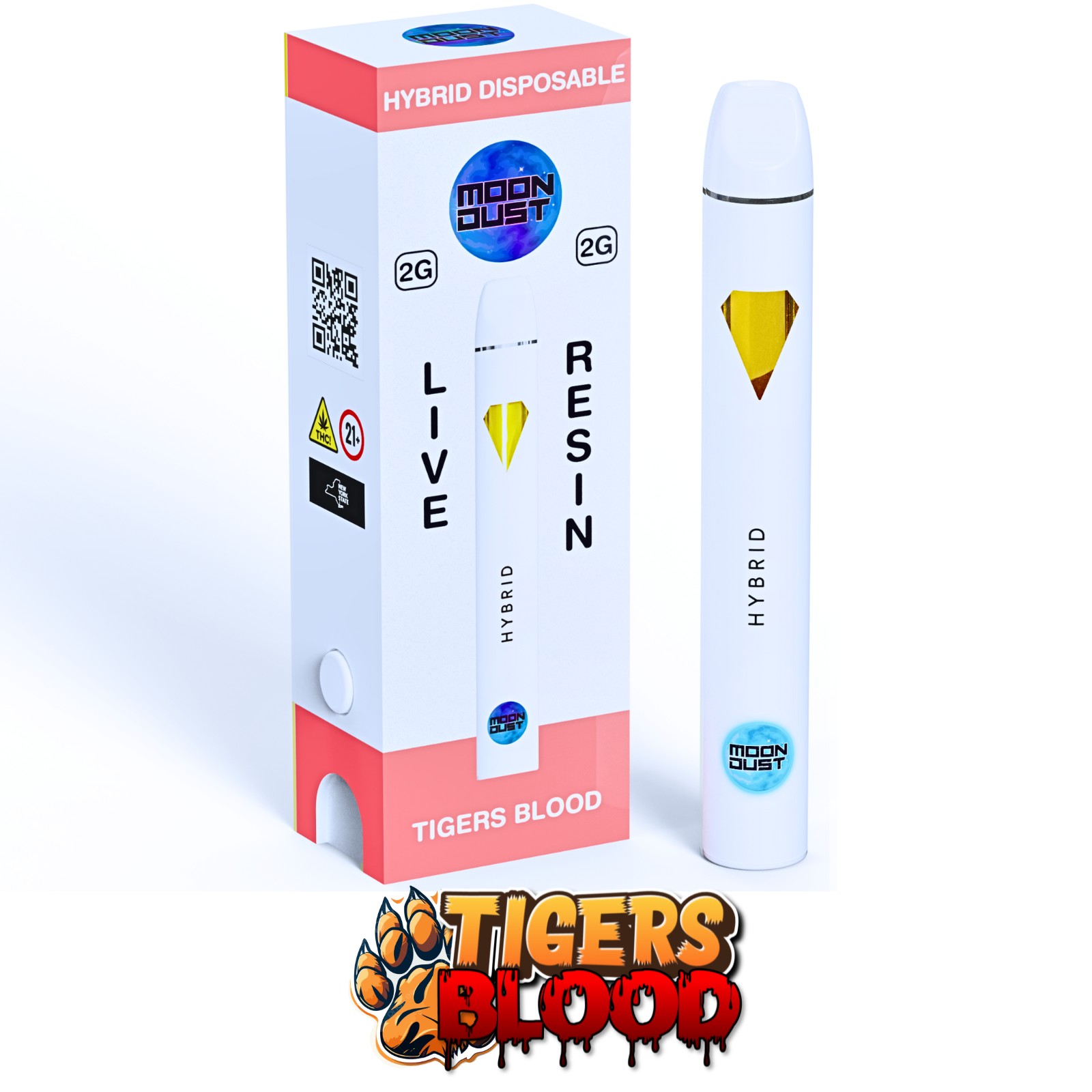 Tigers Blood - Moondust - Live Resin AIO - 2g