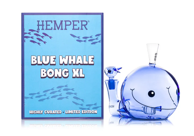 Blue Whale Xl Bong - Hemper - 6.25"