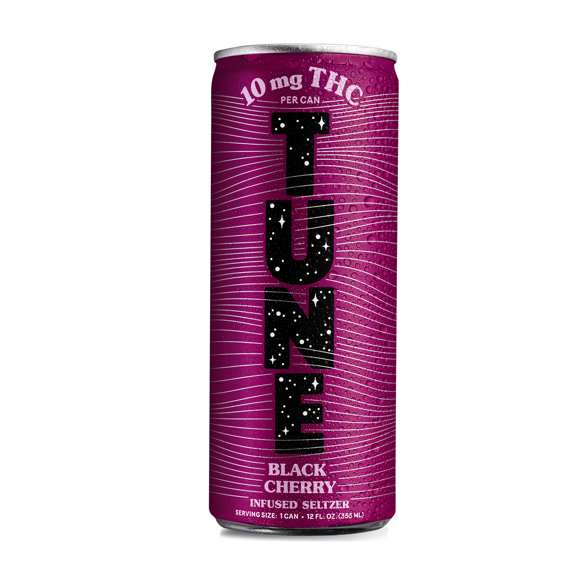 Black Cherry - Tune - Seltzer - Single Can -10mg