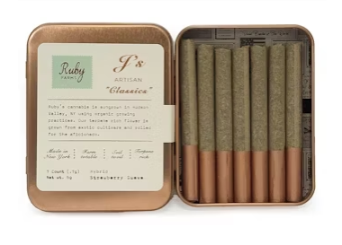 RUBY FARMS - WHITE WIDOW - 7 COUNT CLASSICS - 5 g