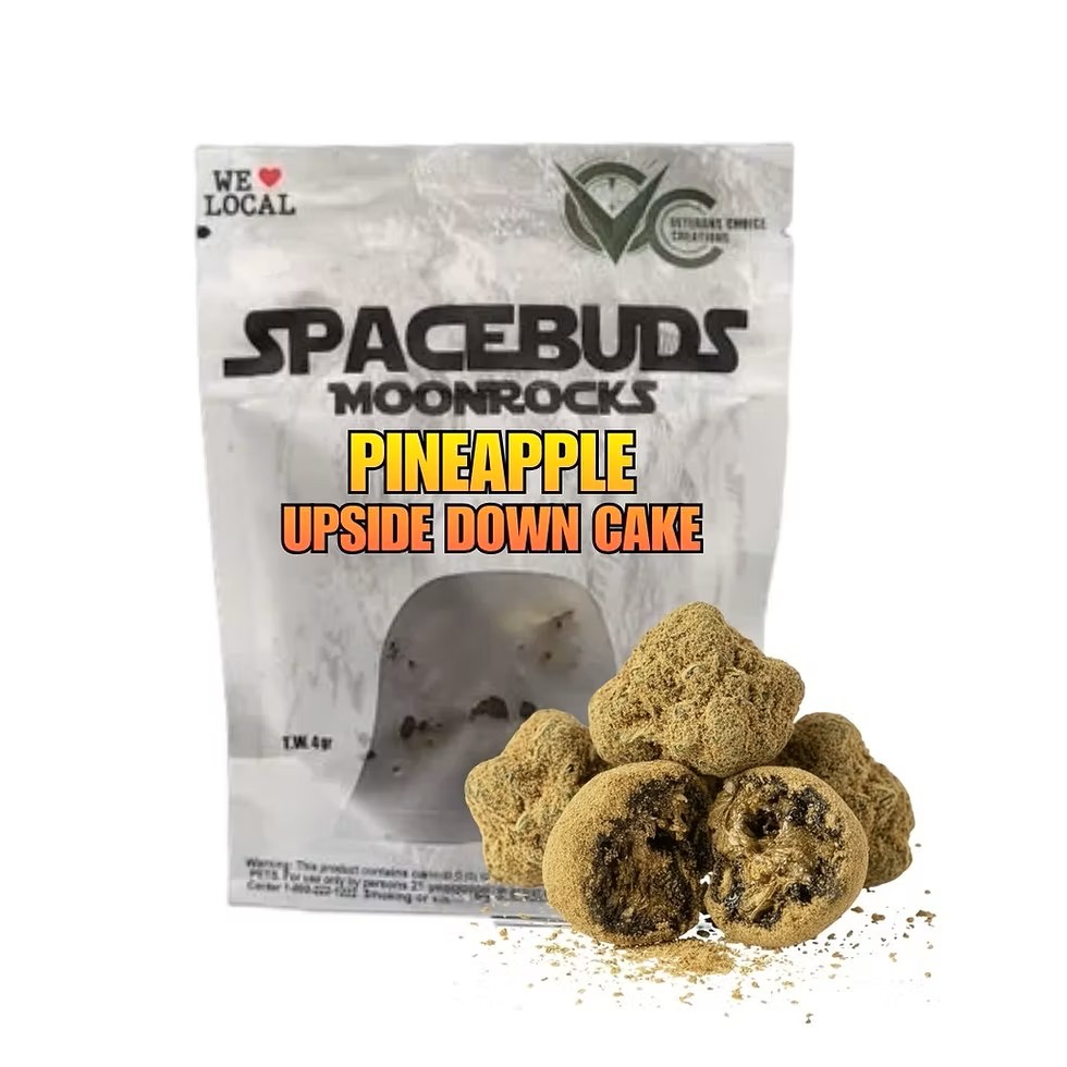 Pineapple Upside Down Cake - Spacebuds Moonrocks - 4g