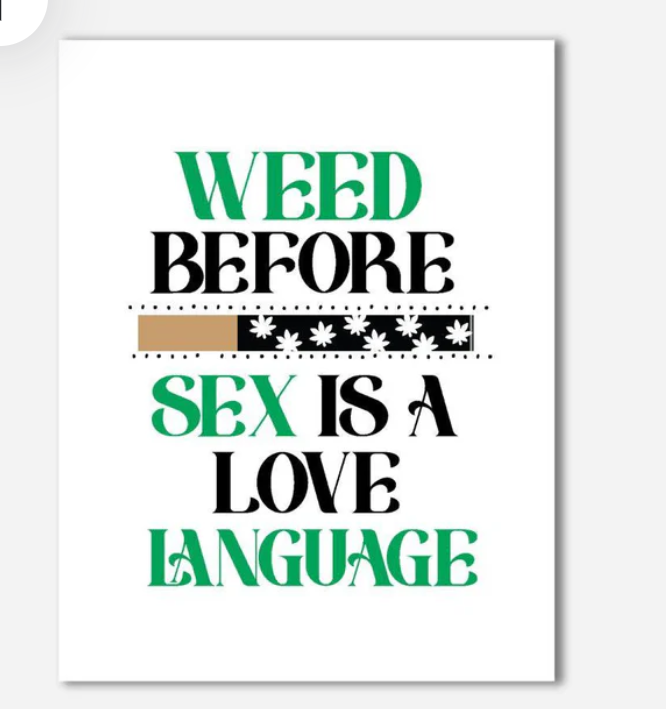 Weed Before Sex - One Hitter - 1 each