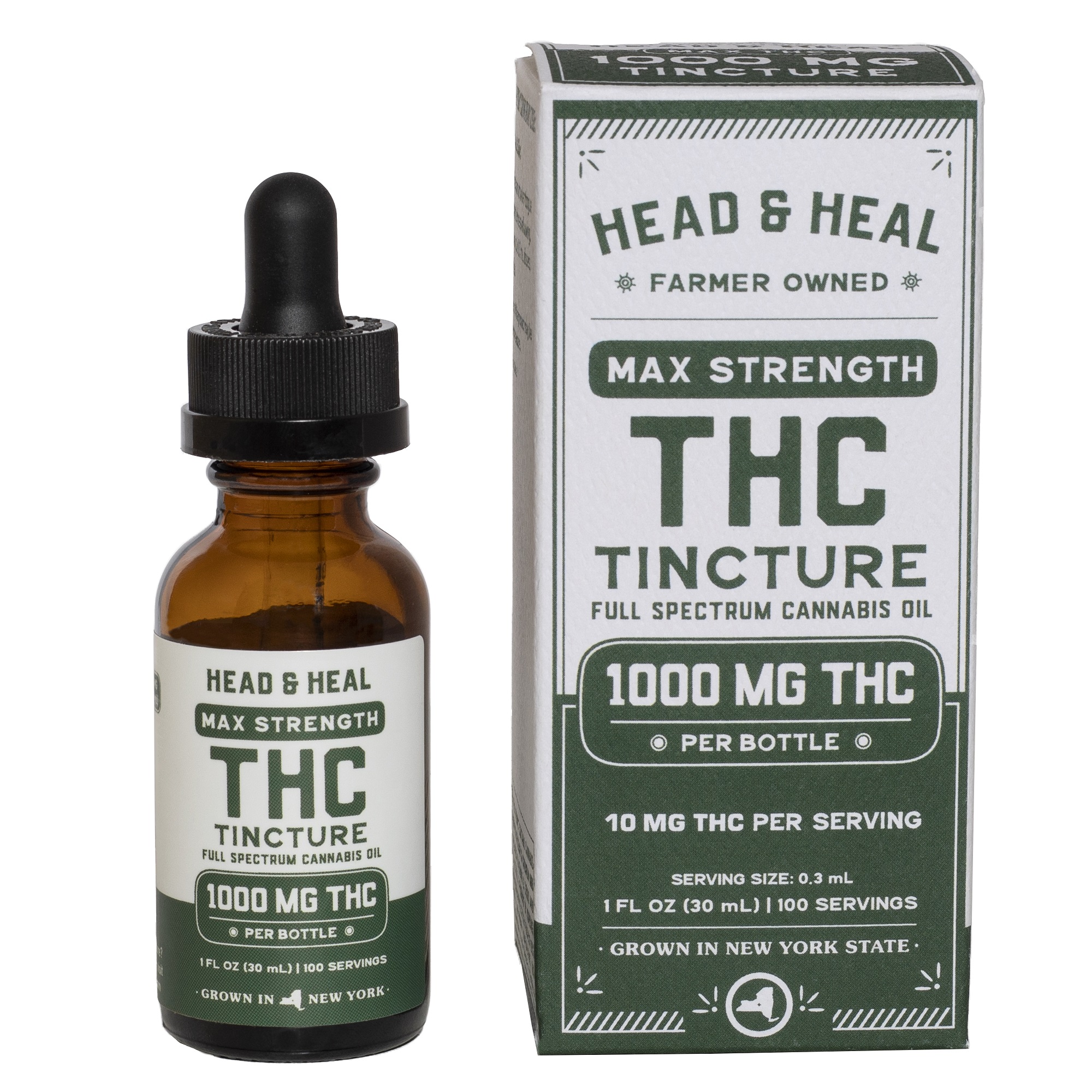 Head & Heal - Max THC - 1000mg