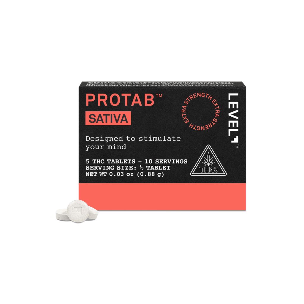 Protab - Sativa Extra Strength THC Tablet - 5pk - 100 Mg