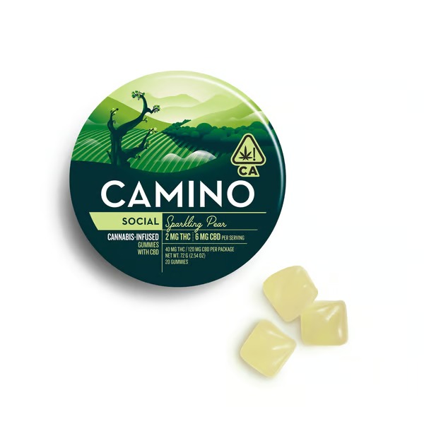 Sparkling Pear - Camino - 2:1 Cbd:thc - 20pk
