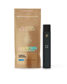 PAX - PURPLE AFGHANI AIO - LIVE ROSIN WITH DIAMONDS - 1 g