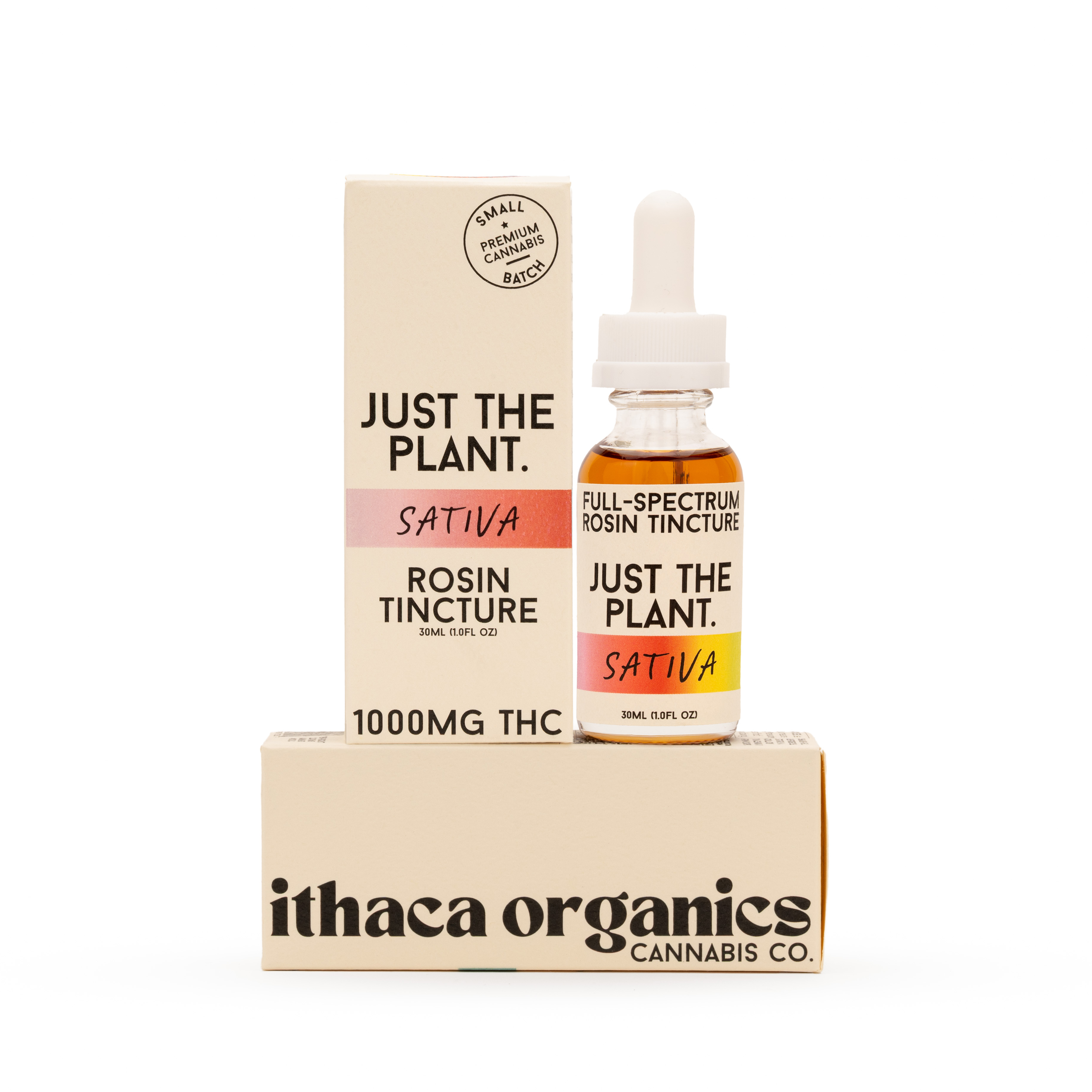 Ithaca Organics - Sativa Rosin Tincture - 1000mg THC - 1000 Mg