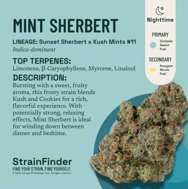 BOTANIST - MINT SHERBERT - 3.5 g
