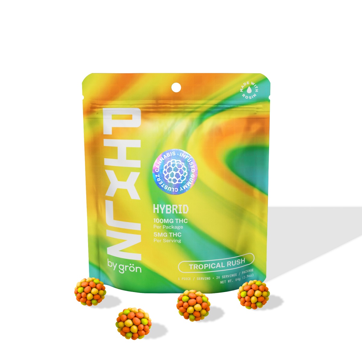 Tropical Rush - Pixlz - Gron - 20pk