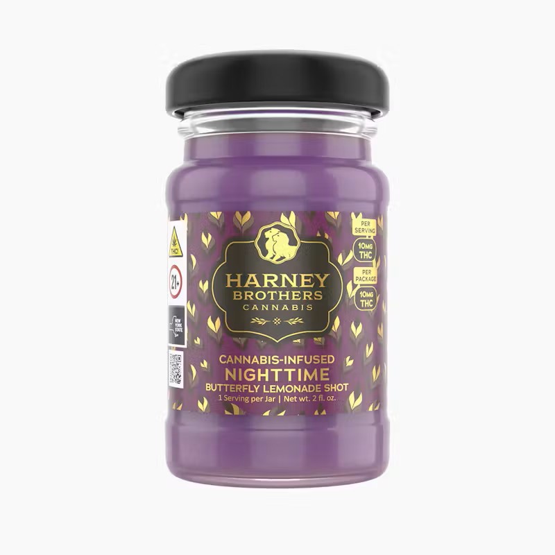 Nighttime Butterfly Lemonade Shot - Harney Brothers - 10mg - 2 Oz