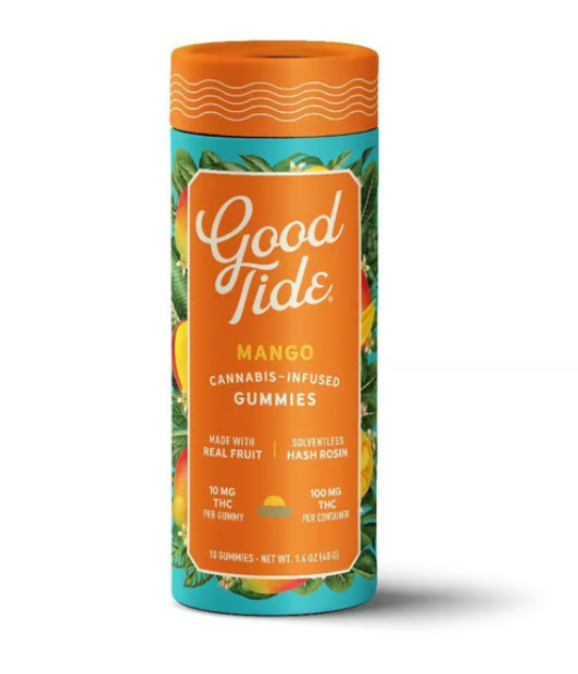 GOOD TIDE - MANGO - ROSIN GUMMIES - 100 mg