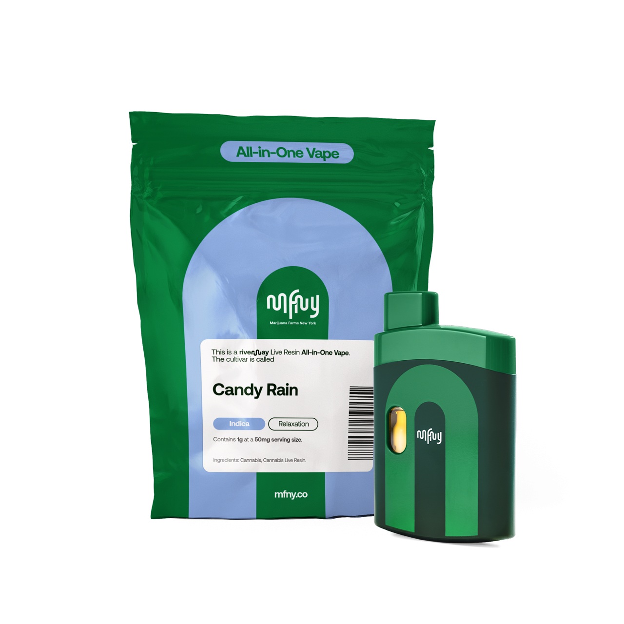 Candy Rain - MFNY - Live Resin - AIO - 1g