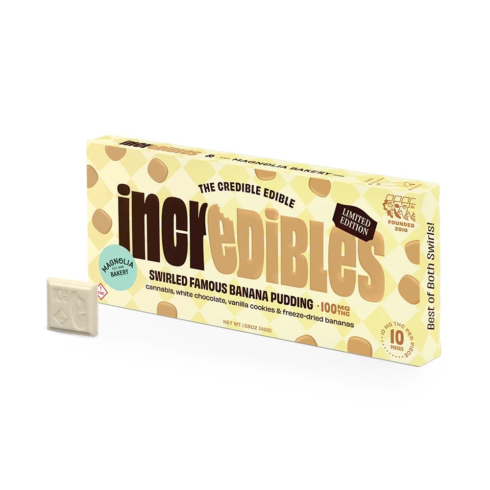Incredibles - Banana Pudding - 100 Mg