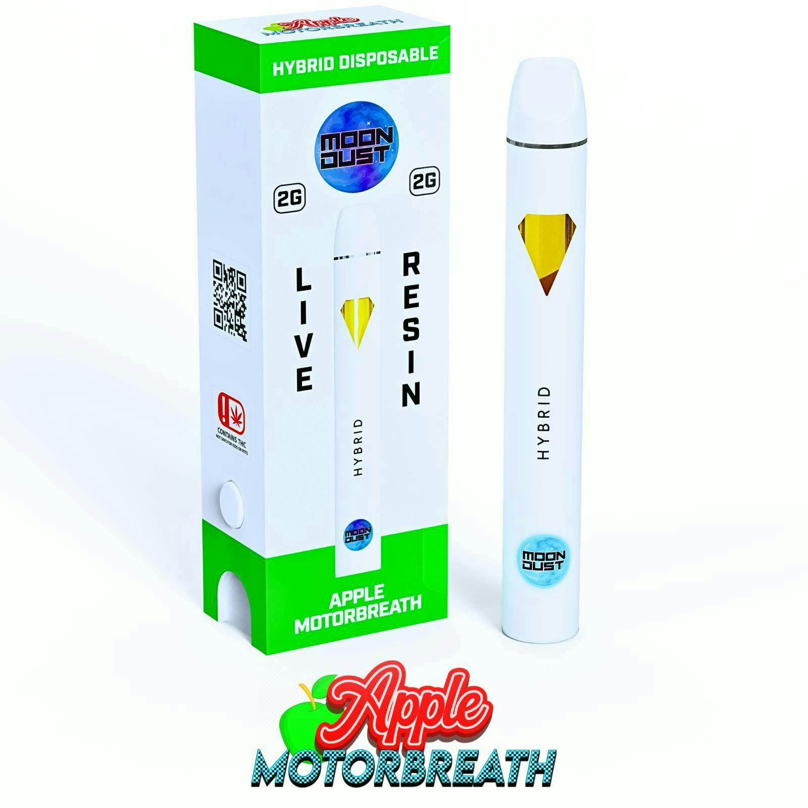 Apple Motorbreath - Moondust - Live Resin - 1g - AIO