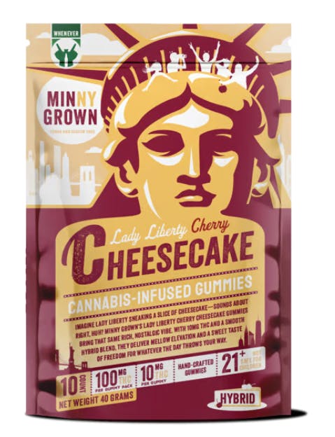 Minny Grown - Lady Liberty Cherry Cheesecake