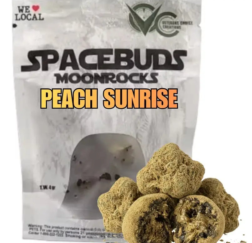 Peach Sunrise - Spacebuds Moonrocks - 4g