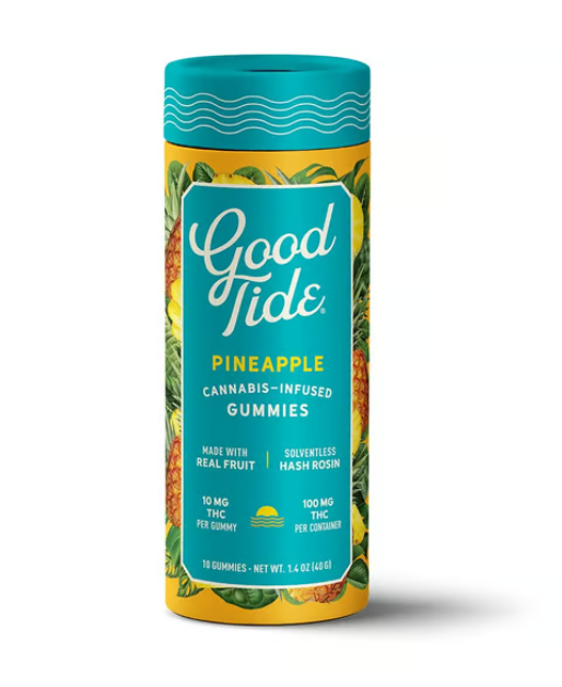 GOOD TIDE - PINEAPPLE - ROSIN GUMMIES - 100 mg