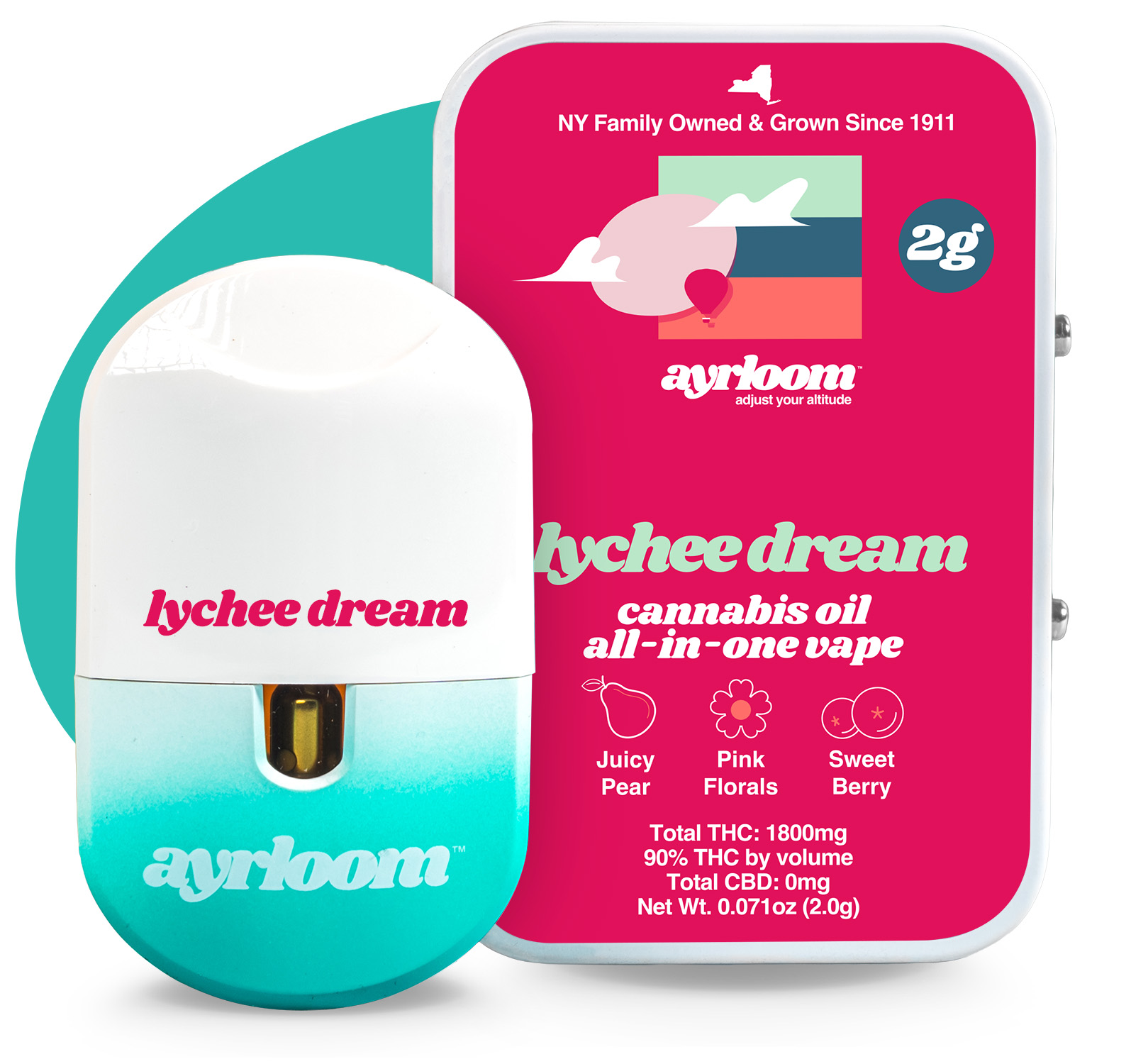 Ayrloom - Lychee Dream - 1g - AIO