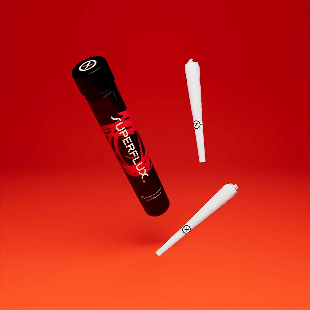 SUPERFLUX - MINT SHERBERT - INFUSED PREROLL PK - 1 g - 2 Pack
