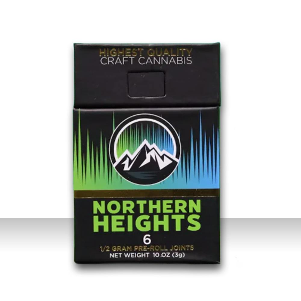 NORTHERN HEIGHTS - STRAWBERRY GARY - 3G PREROLLS (6PK)