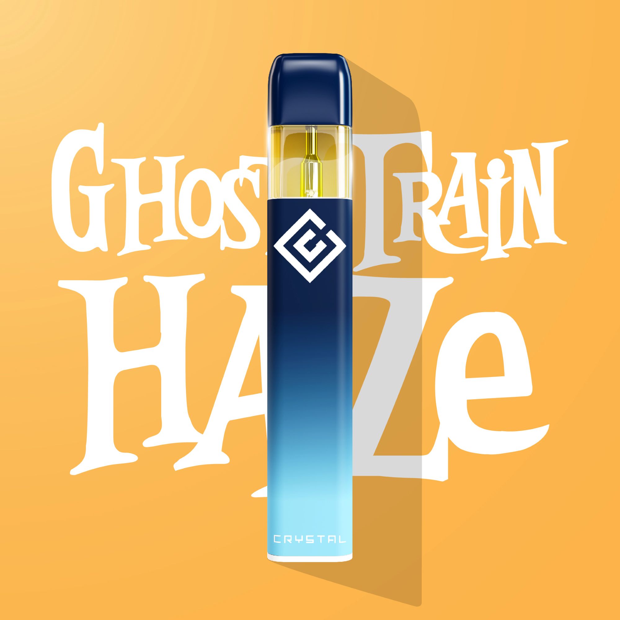 CRYSTAL CLEAR BLAST - GHOST TRAIN HAZE - 1G - DISPOSABLE