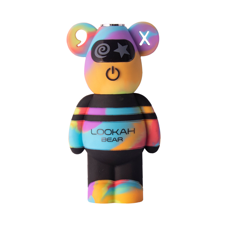 LOOKAH BEAR LIMITED EDITION YELLOW TIE DYE BATTERY
