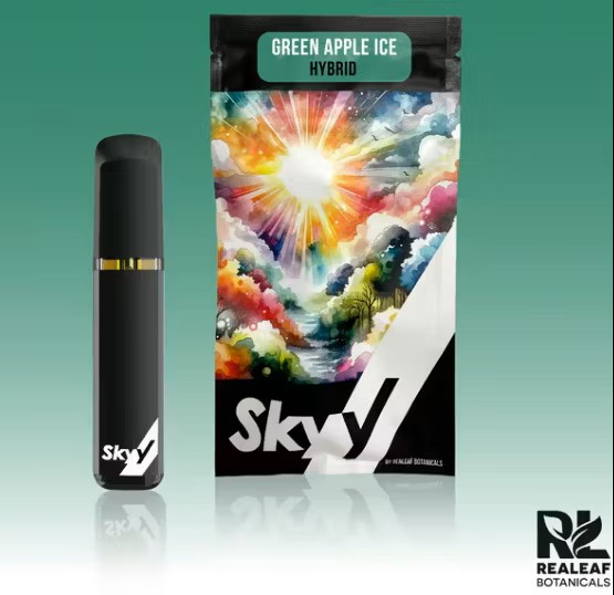 SKYY - GREEN APPLE ICE - DISPOSABLE - 1 g