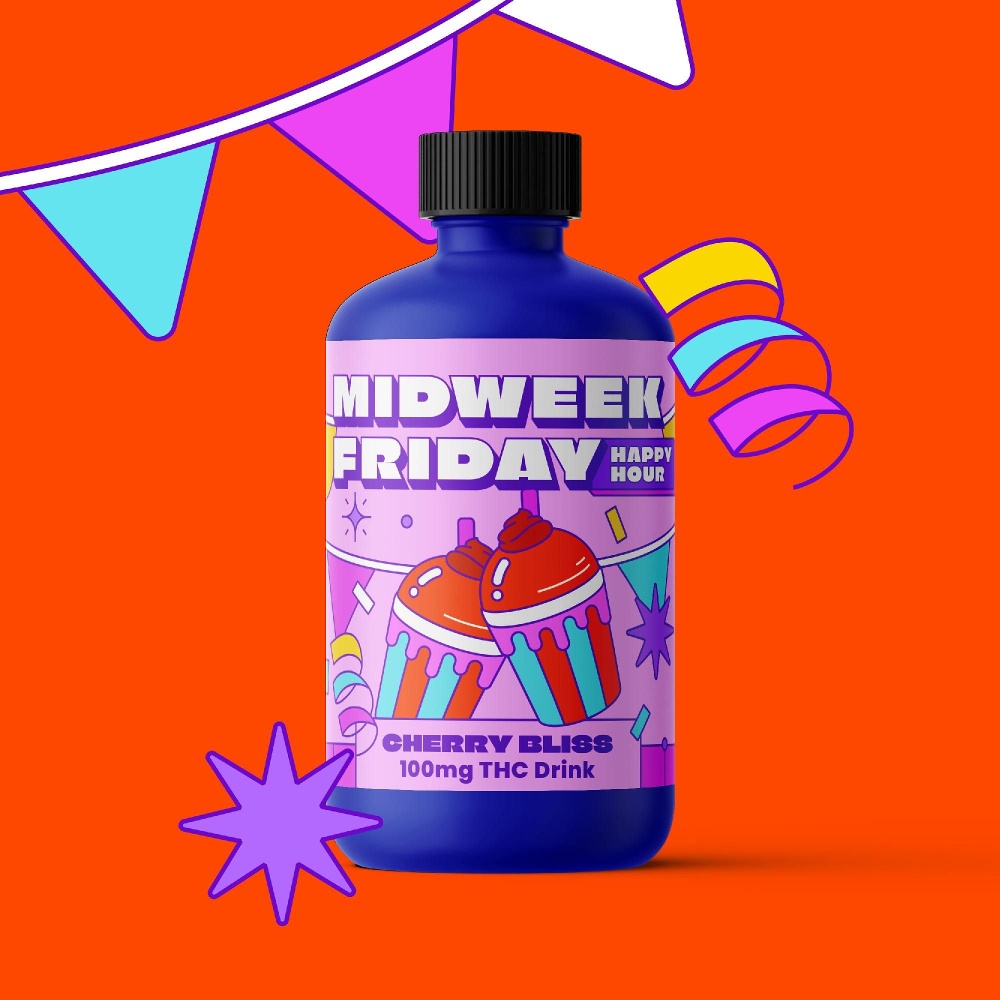 MWF - CHERRY BLISS - 100MG SYRUP