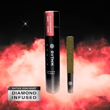 RYTHM REMIX - STRAWBERRY SOUR DIESEL - 1G INFUSED PRE-ROLL