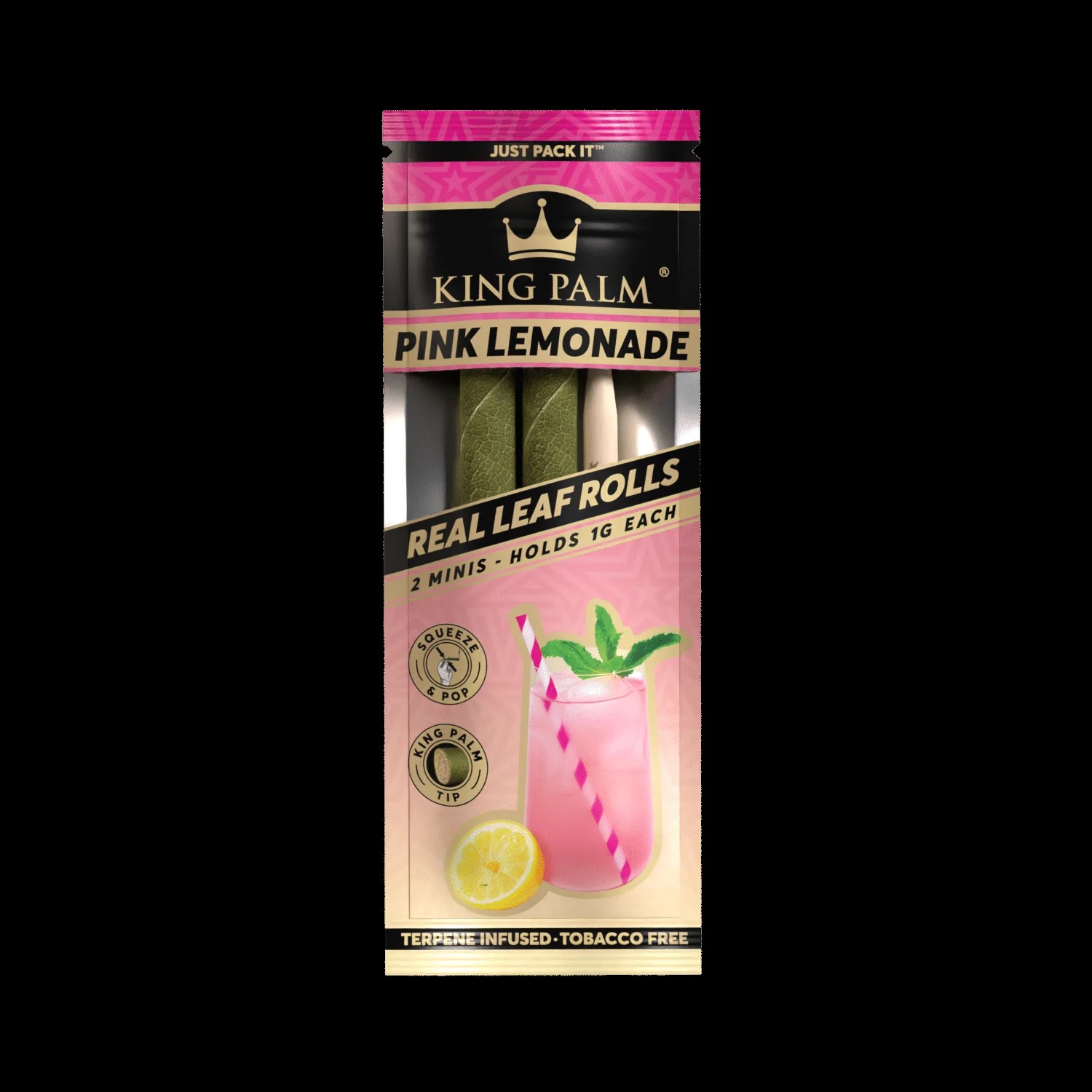 KING PALM - PINK LEMONADE - MINIS - 2ct
