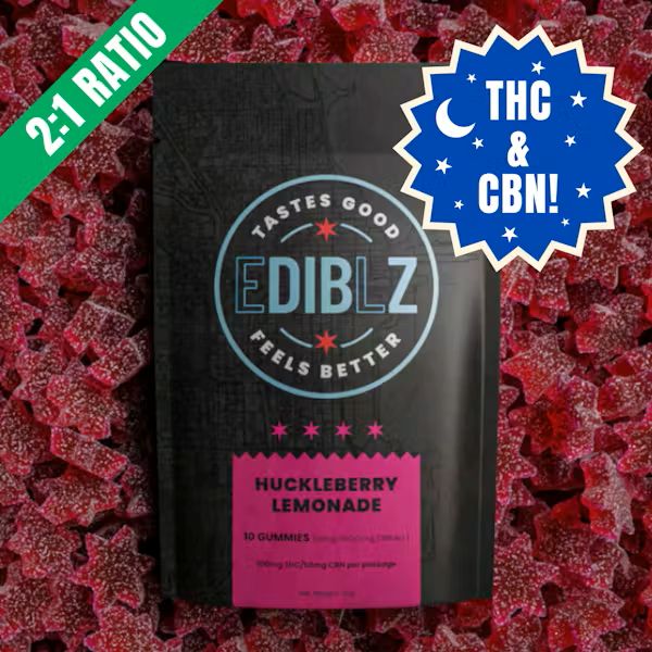 DIBZ - HUCKLEBERRY LEMONADE - 100 mg - 10 Pack