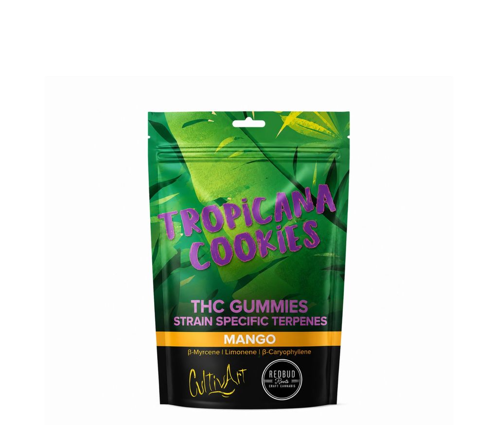 CULTIVART - TROPICANA COOKIES - MANGO - 100MG 10PK GUMMIES | HERB ...