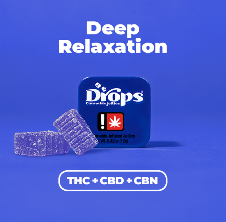 1:1:1 BLACK CURRANT (DEEP RELAXATION) 2PK - 100MG THC:CBD:CBN