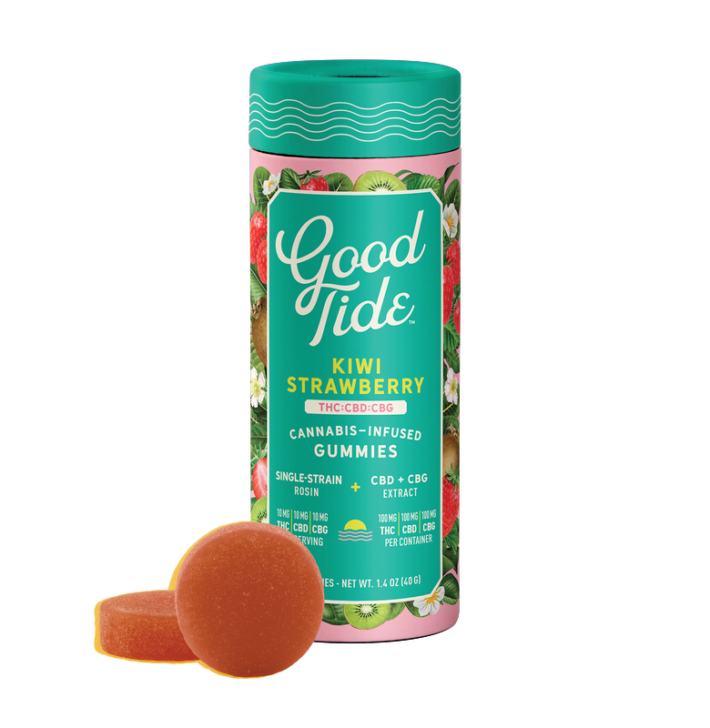 1:1:1 - KIWI STRAWBERRY - THC:CBD:CBG - 100MG