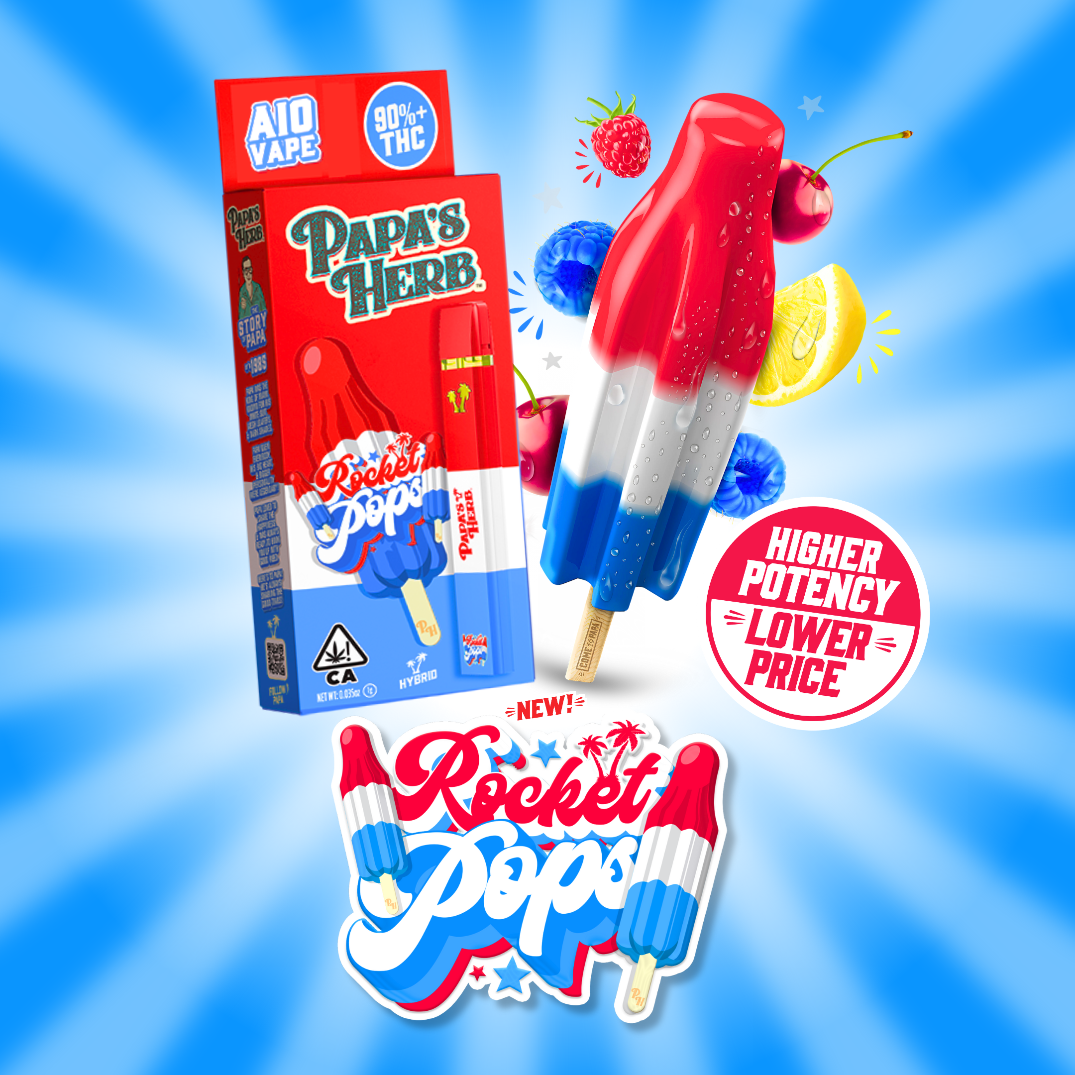ROCKET POPS - 1 g