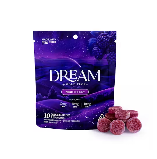 NIGHTBERRY DREAM 1:1:1 THC:CBN:CBD - 100MG