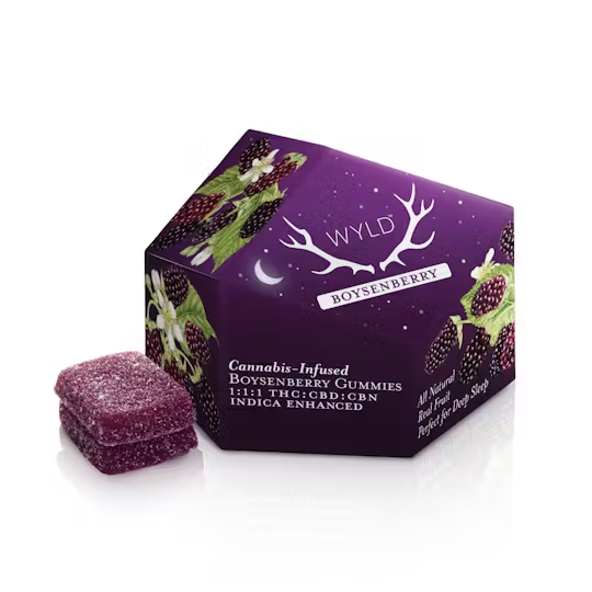 1:1:1 - BOYSENBERRY - THC:CBD:CBN - 100MG